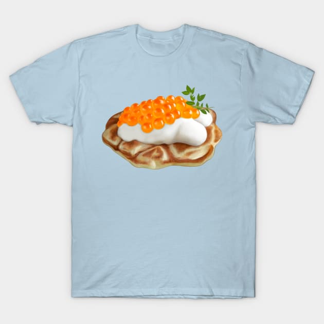 Russian sandwich with caviar T-Shirt by DianaKeehl